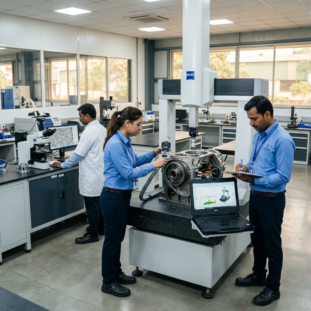 Alpha Enterprises Metallurgical Testing Laboratory