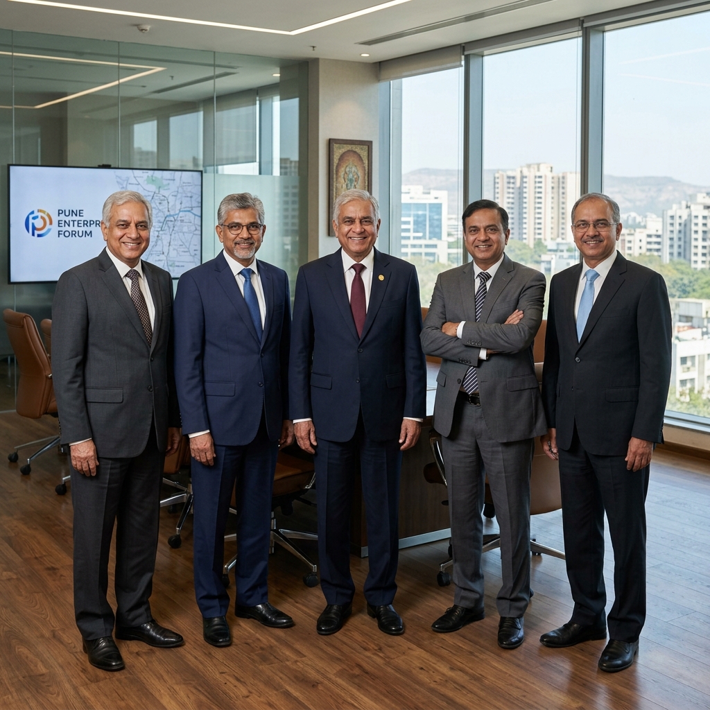 Alpha Enterprises Senior Leadership Boardroom Meeting Pune